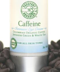 Passport's Caffeine Eye Cream with Colombian coffee